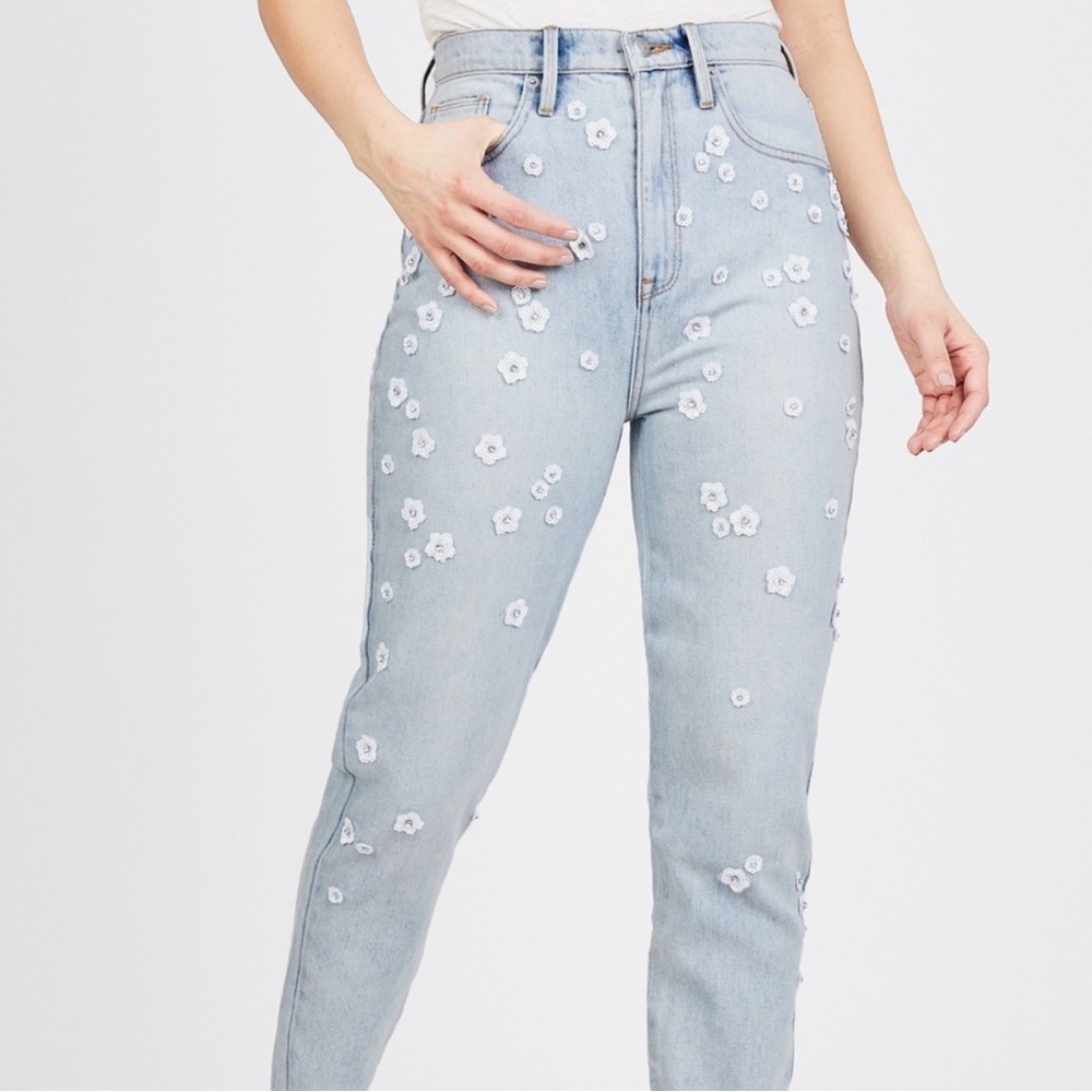 Juicy Couture Floral Jeans